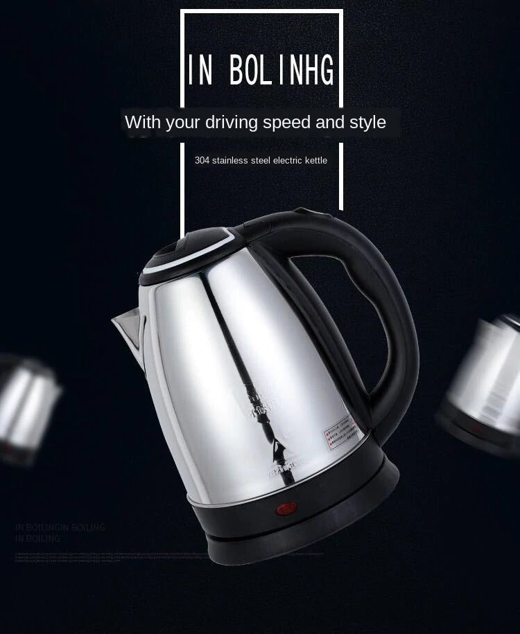2L Electric Kettle Small Household Appliance Automatic Power-Off Quick-Burning Kitchen Tool