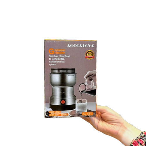 AL-661 Compact Multifunctional 400W Stainless Steel Grinder with 4 Blades