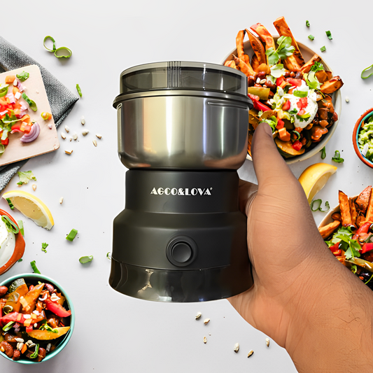 AL-661 Compact Multifunctional 400W Stainless Steel Grinder with 4 Blades