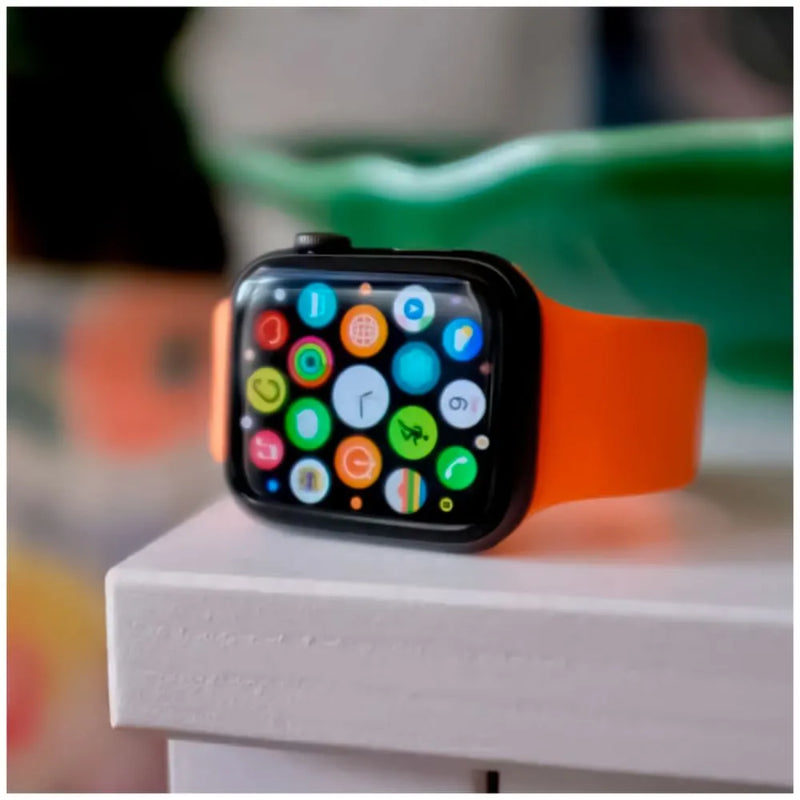 MK9 (Series 9) Ultimate Premium Smartwatch With Stunning 2.5″ Display, Health Tracking, NFC & Wireless Charging