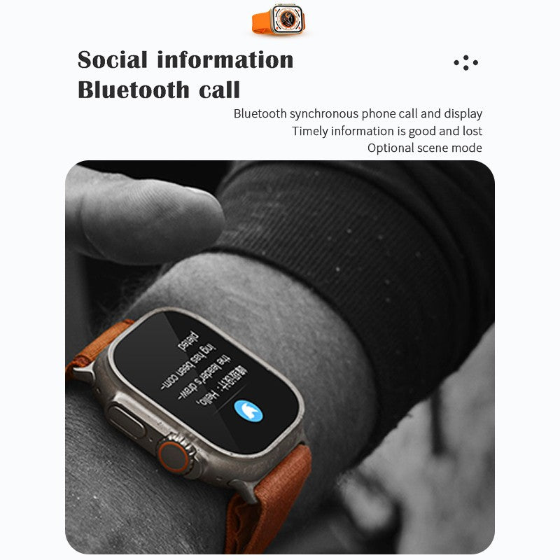 KD99 Series 8 Ultra Smart Watch With 1.99 Inches Big Display