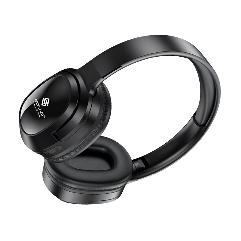 SOVO SHP-550 Crazy Bass Series Wireless Bluetooth 5.3 Headphones – ANC, Foldable Design, HD Sound, Soft Earpads